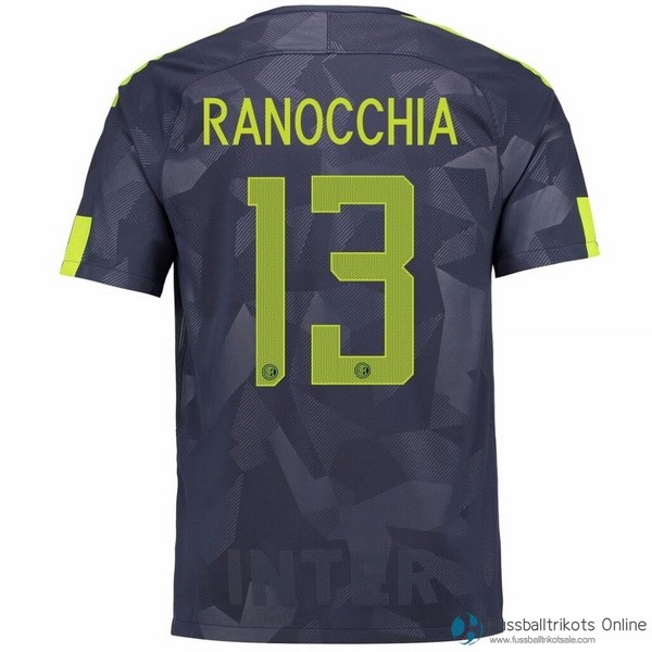 Inter Milan Trikot Ausweich Ranocchia 2017-18 Fussballtrikots Günstig